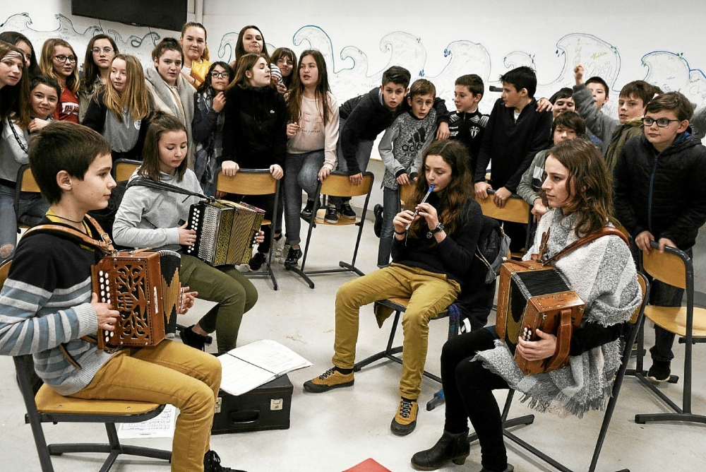 Collège de Bégard animation Ti ar Vro